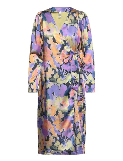 YAS | Yaspainterly Ls Wrap Midi Dess S. - Show | S