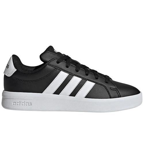 adidas Performance - Grand Court 3.0 J - CBLACK/FTWWHT/FTWWHT