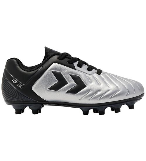 Hummel Fodboldstøvler - Top Star F.G LC - Black/Silver