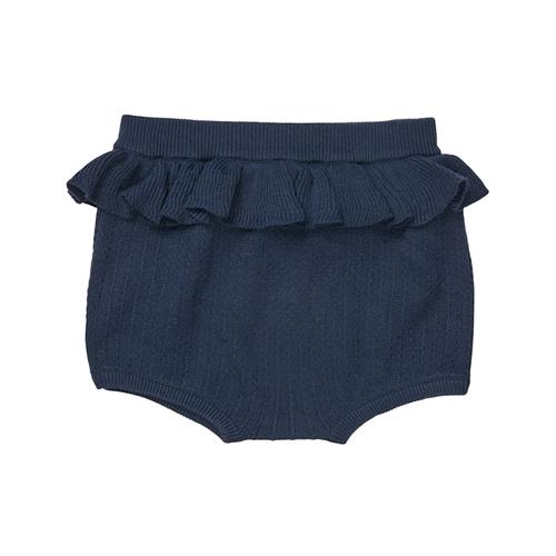FUB Strikkede Bloomers Dark Navy 62 cm  Marineblå  62 cm  Piger