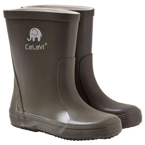 Celavi Basic Gummistøvler Army 30 EU  Grøn  30 EU  Drenge, Piger