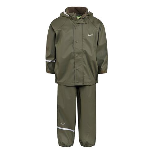Celavi Basic Regntøjssæt Army  110 cm  Grøn  110 cm  Drenge, Piger