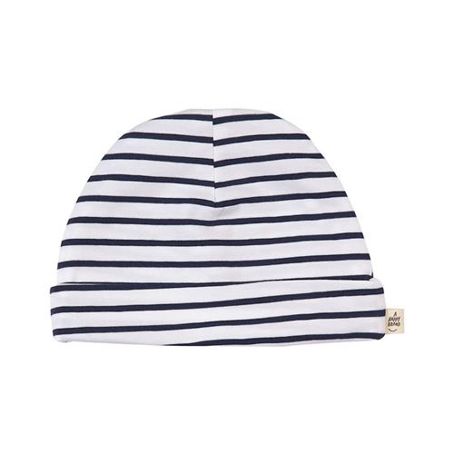 A Happy Brand Stribet Babylue Navyblå 48/50 cm  Marineblå  48/50 cm  Drenge, Piger