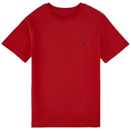 Ralph Lauren Logo T-shirt Rød 18 Months  Rød  18 måneder  Drenge