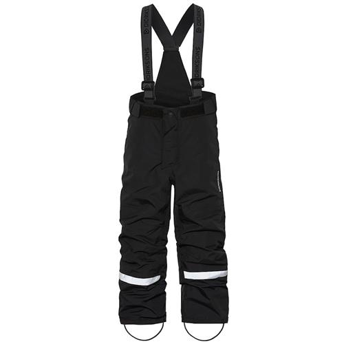 Didriksons Idre Kids 6 Skibukser Sorte Black-110 cm  Sort  110 cm  Drenge, Piger