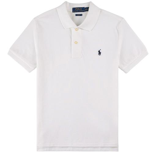 Ralph Lauren The Iconic Polo Shirt I Mesh  5 Years  Hvid  5 år  Drenge