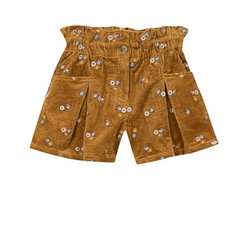 Tartine et Chocolat Blomstret Shorts Oker 14 Y  Brun  14 år  Piger