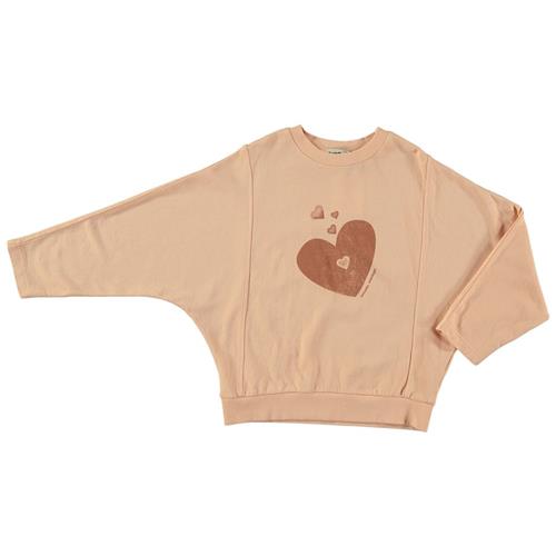 Tocoto Vintage Sweatshirt Med Tryk Lyserød 6 Y  Lyserød  6 år  Piger