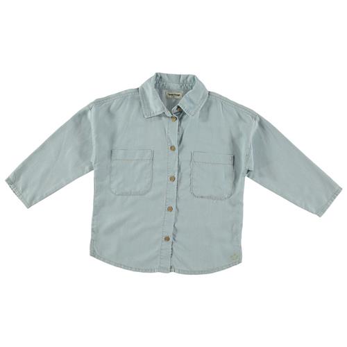 Tocoto Vintage Skjorte Blå 3 Y  Blå  3 år  Drenge, Piger