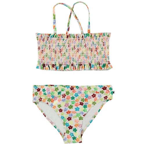Molo Nita Bikini Flower Petit 122/128 cm  Grøn  122/128 cm  Piger