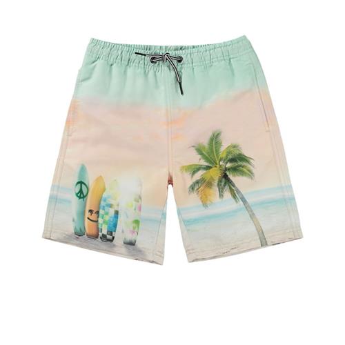 Molo Nilson Badebukser Sunrise Surfer 98/104 cm  Creme  98/104 cm  Drenge