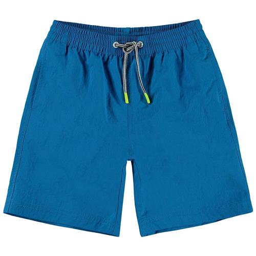 Molo Nilson Badebukser Retro Blue 122/128 cm  Blå  122/128 cm  Drenge