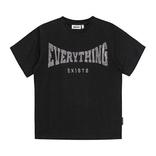 Molo GOTS Rodney T-shirt Sort 122 cm  Sort  122 cm  Drenge, Piger