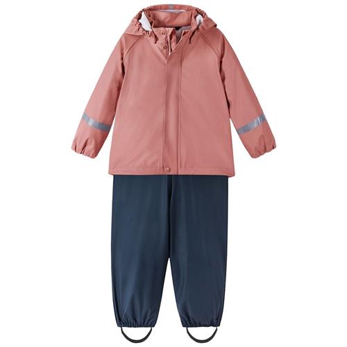 Reima Tihku Regnsæt Pink  80 cm Rain Lyserød  80 cm  Piger
