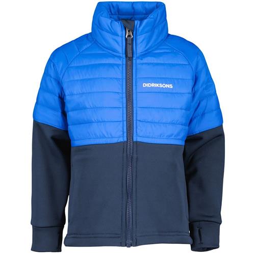 Didriksons Filur Padder Jacket Caribbean Blue 110 cm  Blå  110 cm  Drenge, Piger