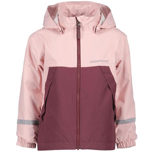 Didriksons Bladet Raincoat Dusty Pink 100 cm  Lyserød  100 cm  Drenge, Piger