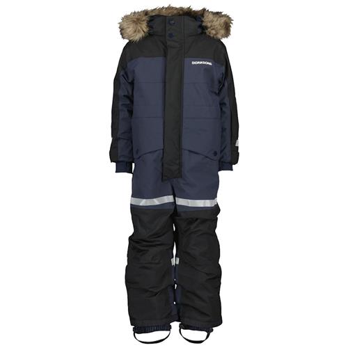 Didriksons BJÄRVEN Flyverdragt Navy 90 cm  Marineblå  90 cm  Drenge, Piger