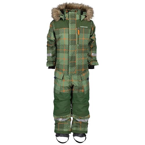 Didriksons Polarbjörnen Winter Coveralls Pine Green 120 cm  Grøn  120 cm  Drenge, Piger