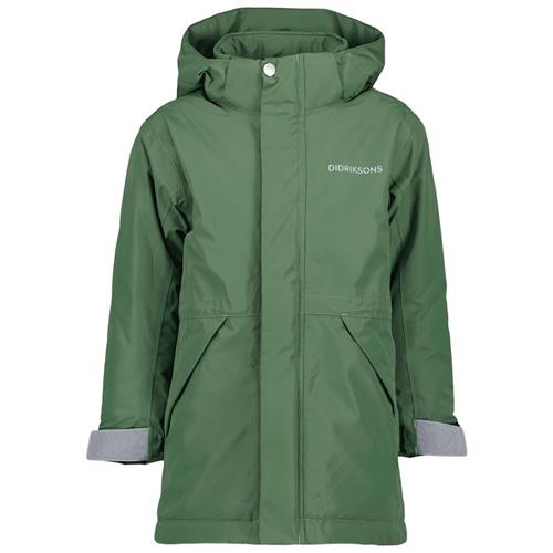 Didriksons Tundran Parka Pine Green 130 cm  Grøn  130 cm  Drenge, Piger