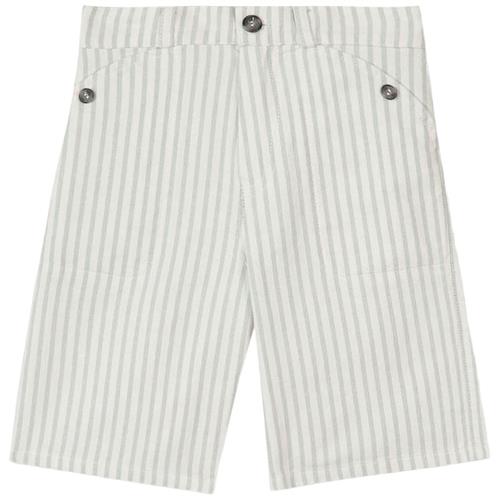 Tartine et Chocolat Stribet Shorts Grøn 5 Y  Grøn  5 år  Drenge