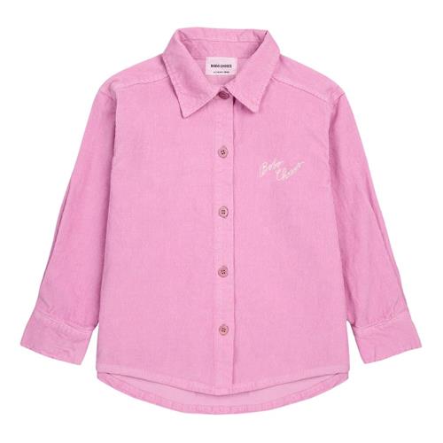 Bobo Choses Bobo Choses Broderet Manchesterskjorte Lyserød 10-11 Y  Lyserød  10-11 år  Piger
