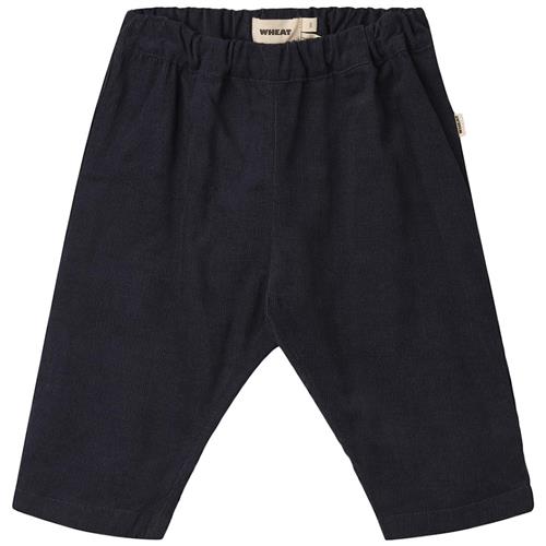 Wheat Bukser forede Aiden Navy 62 cm Thermo Marineblå  62 cm  Drenge, Piger