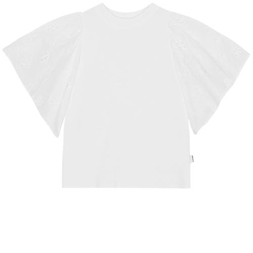 Molo GOTS Ritza T-shirt Hvid 116 cm  Hvid  116 cm  Piger