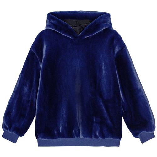 Molo Maureen Hættetrøje Vibrant Blue 116 cm  Blå  116 cm  Piger