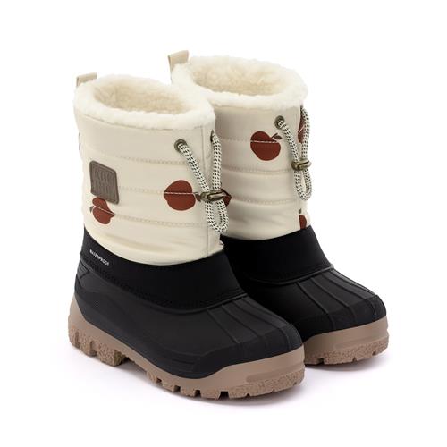 Kuling Engelberg Vinterstøvler Foggy White Apple 24 EU  Hvid  24 EU  Drenge, Piger