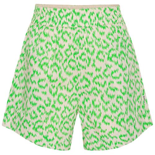 Molo Alice Shorts Green Leo 104cm  Grøn  104 cm  Piger