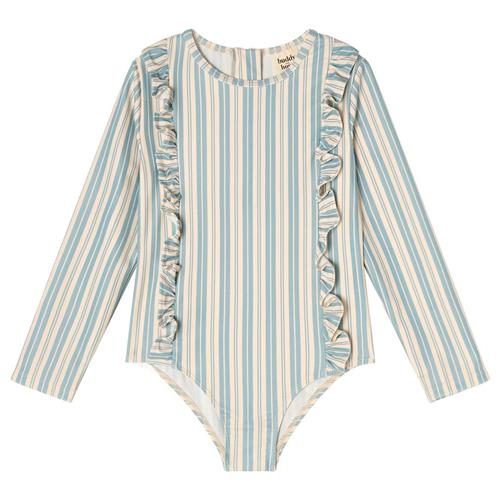 Buddy & Hope Alma UV-badedragt Emil Stripe 98/104 cm  Blå Stribet 98/104 cm  Drenge, Piger