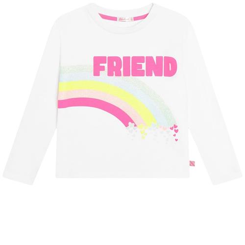 Billieblush T-shirt Med Tryk Elfenben 12 Y  Creme  12 år  Piger