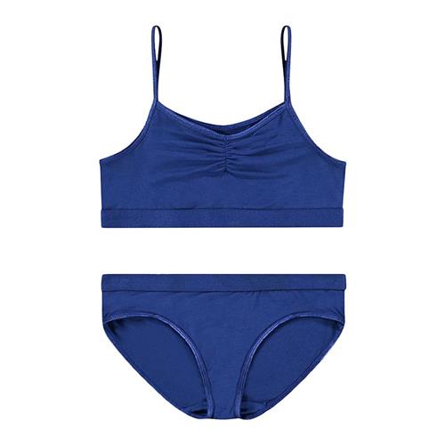 Molo Jinny Undertøjssæt Vibrant Blue 122/128 cm  Blå  122/128 cm  Piger