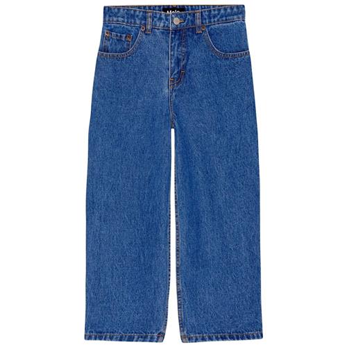 Molo GOTS Aiden Jeans Light Stone Blue 98 cm  Blå  98 cm  Drenge, Piger