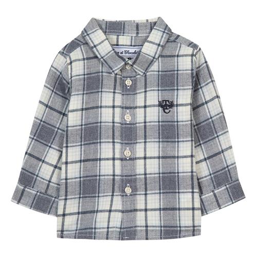 Tartine et Chocolat Heather Cotton Shirt Medium Heather Grey 2 Y  Grå  2 år  Drenge