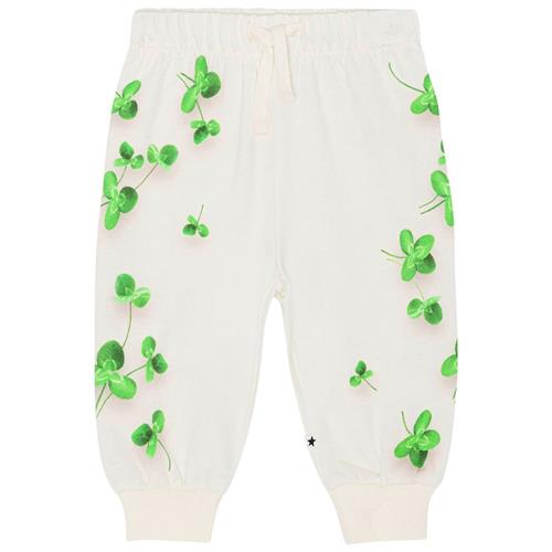 Molo GOTS Simeon Joggingbukser Clovers 62 cm  Beige  62 cm  Piger