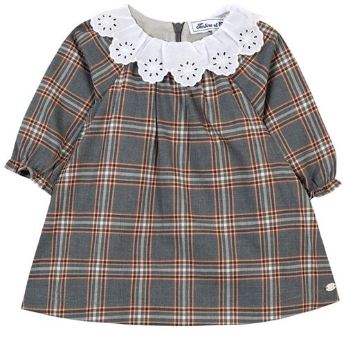 Tartine et Chocolat Kjole Heather Grey 2 Y  Grå  2 år  Piger