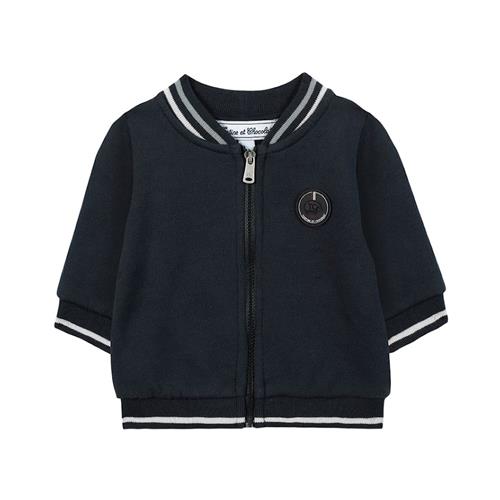 Tartine et Chocolat Cotton Navy Outfit-sæt i klassisk marineblå 6 months  Marineblå  6 måneder  Drenge