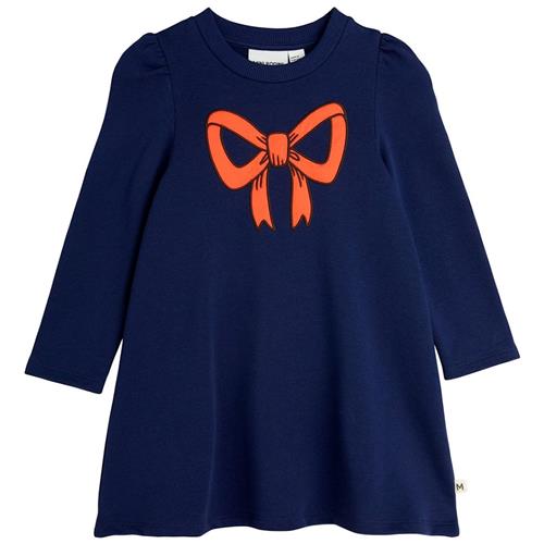 Mini Rodini Bue Sweatkjole Blue 80/86 cm  Blå  80/86 cm  Piger
