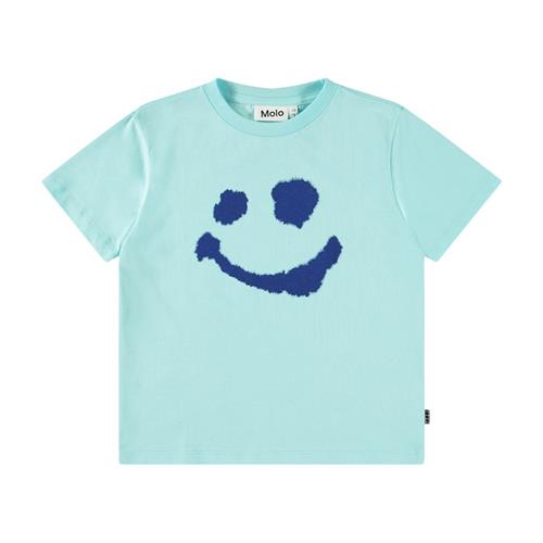 Molo Rame T-Shirt Water Smile Blue 140 cm  Blå  140 cm  Drenge