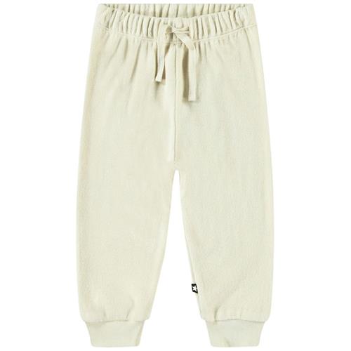 Molo GOTS Sigo Joggingbukser White Noise 68 cm  Creme  68 cm  Drenge, Piger