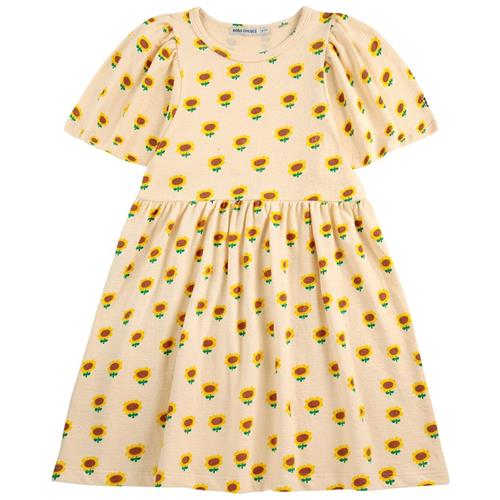 Bobo Choses Sunflower All Over Kjole Offwhite 10-11 Y  Creme  10-11 år  Piger