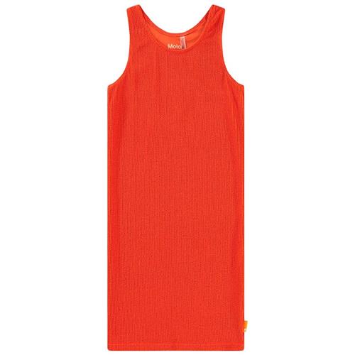 Molo Cailey Kjole Strawberry Hot 170/176 cm  Rød  170/176 cm  Piger