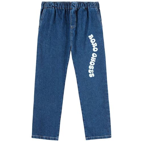 Bobo Choses Wavy Bobo Choses Denim-bukser Blue 4-5 Y  Blå  4-5 år  Drenge