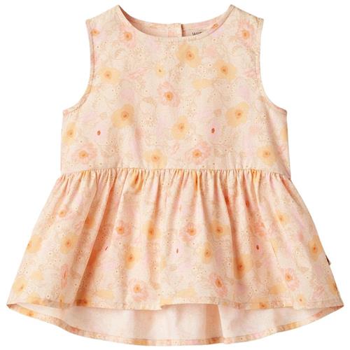 Wheat Bea Top Alabaster Flower Bobbles 110 cm  Lyserød  110 cm  Piger