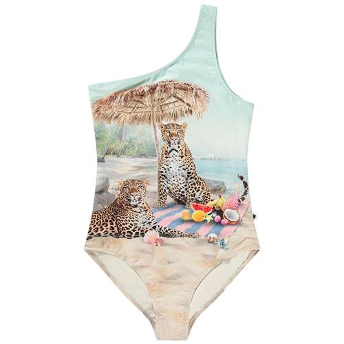 Molo Nai Swimsuit På Stranden 134 cm  Beige  134 cm  Drenge, Piger