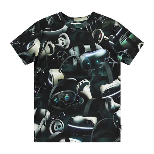 Molo Ralphie T-shirts Short sleeves Virtual Reality 92 cm  Sort  92 cm  Drenge