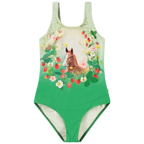 Molo Nika Swimsuit Skønhed 92 cm  Grøn  92 cm  Drenge, Piger