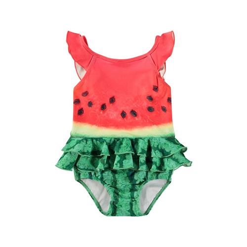 Molo Nalani Swimsuit Melon 56/62 cm  Grøn  56/62 cm  Drenge, Piger