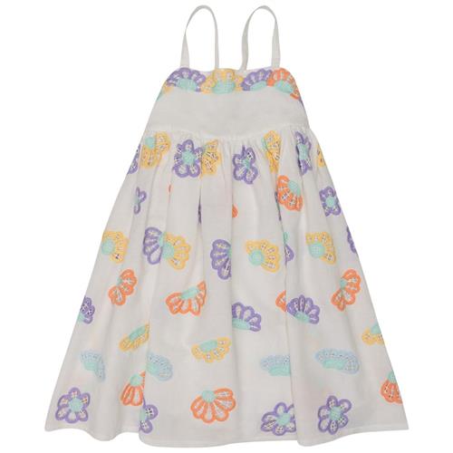 Stella McCartney Kids Broderet Kjole Elfenben 8 Y  Creme  8 år  Piger